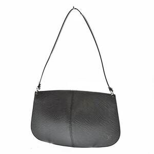 Louis Vuitton Demi Lune Epi Pochette Black Noir Accessory Handbag
